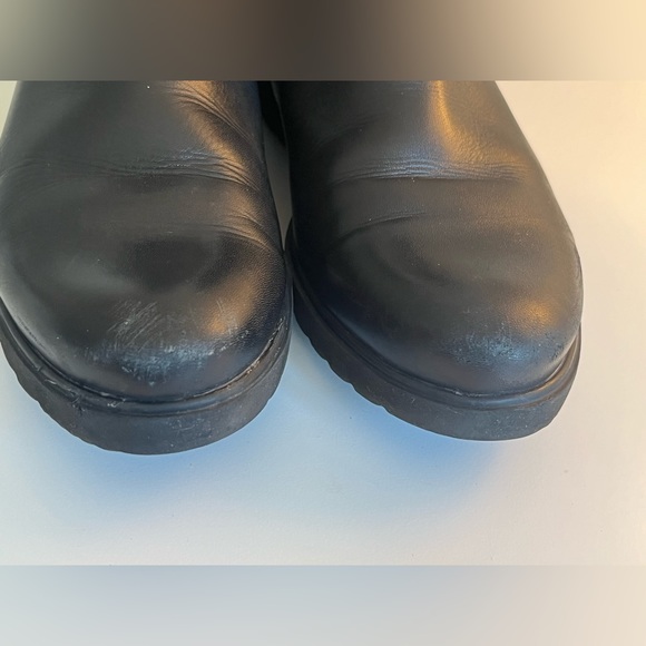 Ara Luftpolster Black Flat Ankle Boots, Size shows -6 - Picture 12 of 12